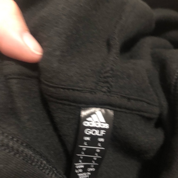 🛍SOLD🛍Adidas golf fleece hoodie large - Picture 3 of 4